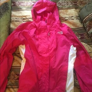 Women’s large north face rain jacket